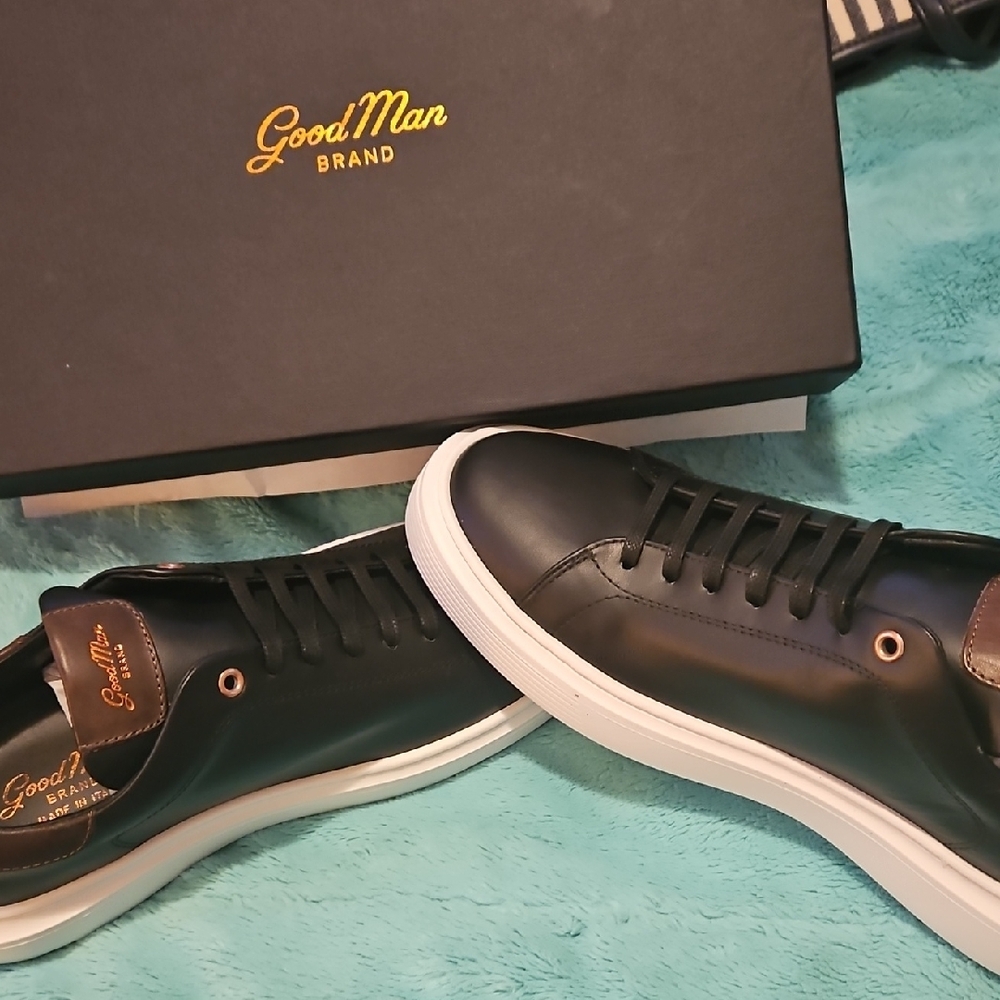 Good Man Brand Black Sneakers with Premium Design
